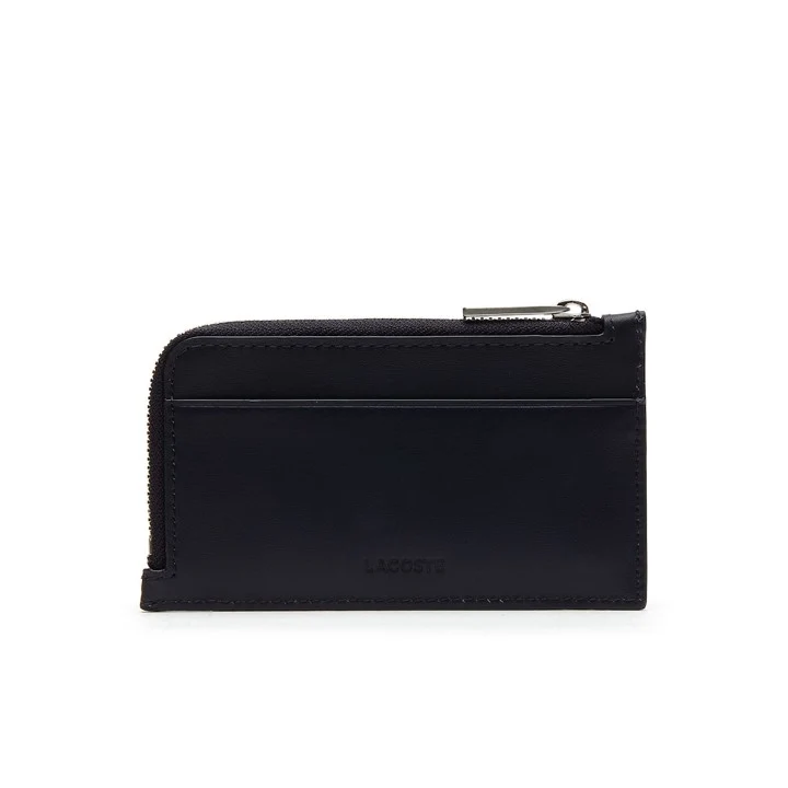 Porte cartes zippé lacoste CREDIT CARD HOLDER Cuir