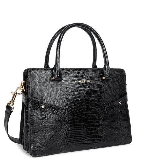 Sac à Main LANCASTER Exotic Philia Lézard