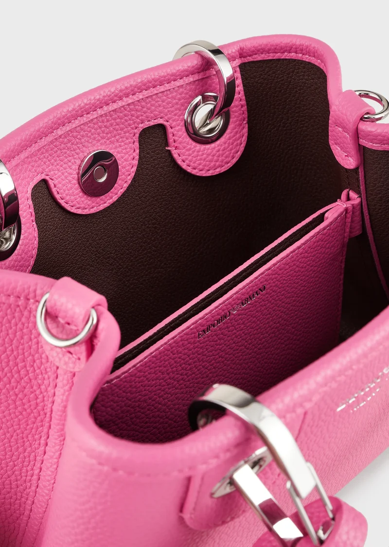 Emporio Armani Sac mini MyEA à imprimé cerf FUXIA/DARK