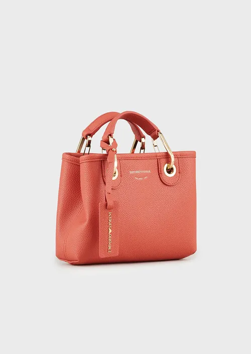 Emporio Armani Mini MyEA Bag imprimé cerf BRICK/DARK