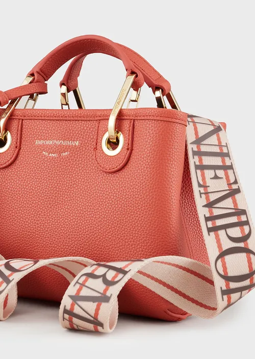 Emporio Armani Mini MyEA Bag imprimé cerf BRICK/DARK