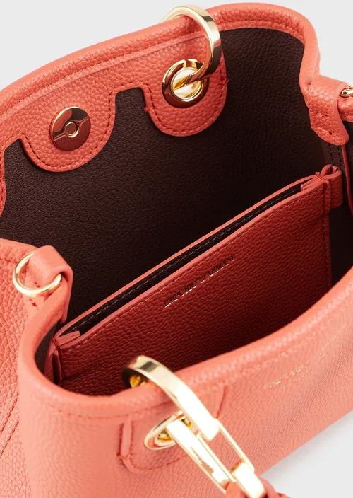 Emporio Armani Mini MyEA Bag imprimé cerf BRICK/DARK