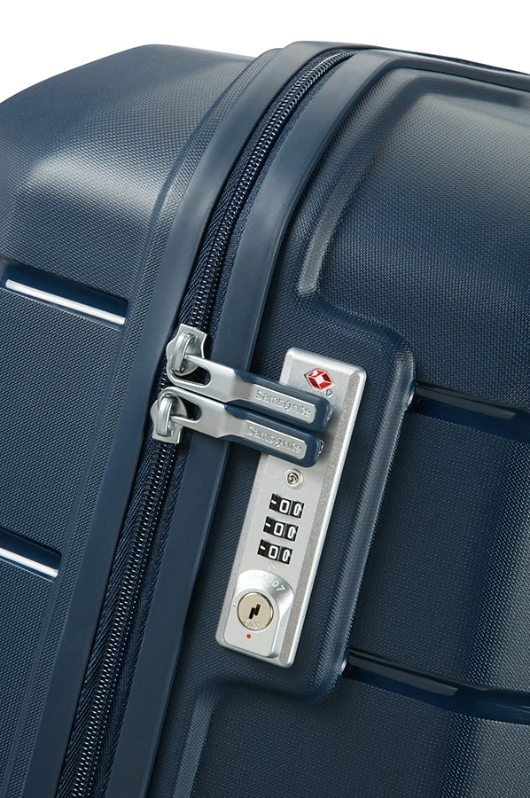 Valise Cabine SAMSONITE Flux extensible Spinner 55 cm Noir