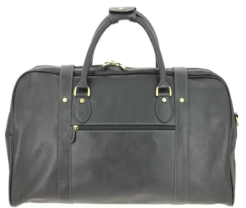 Sac de voyage en cuir Katana Noir