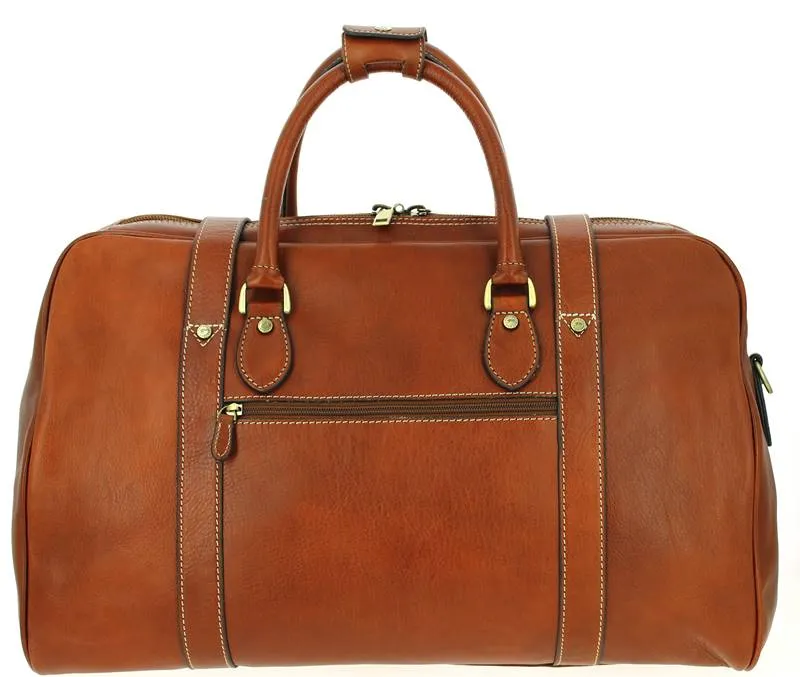 Sac de voyage en cuir Katana Marron