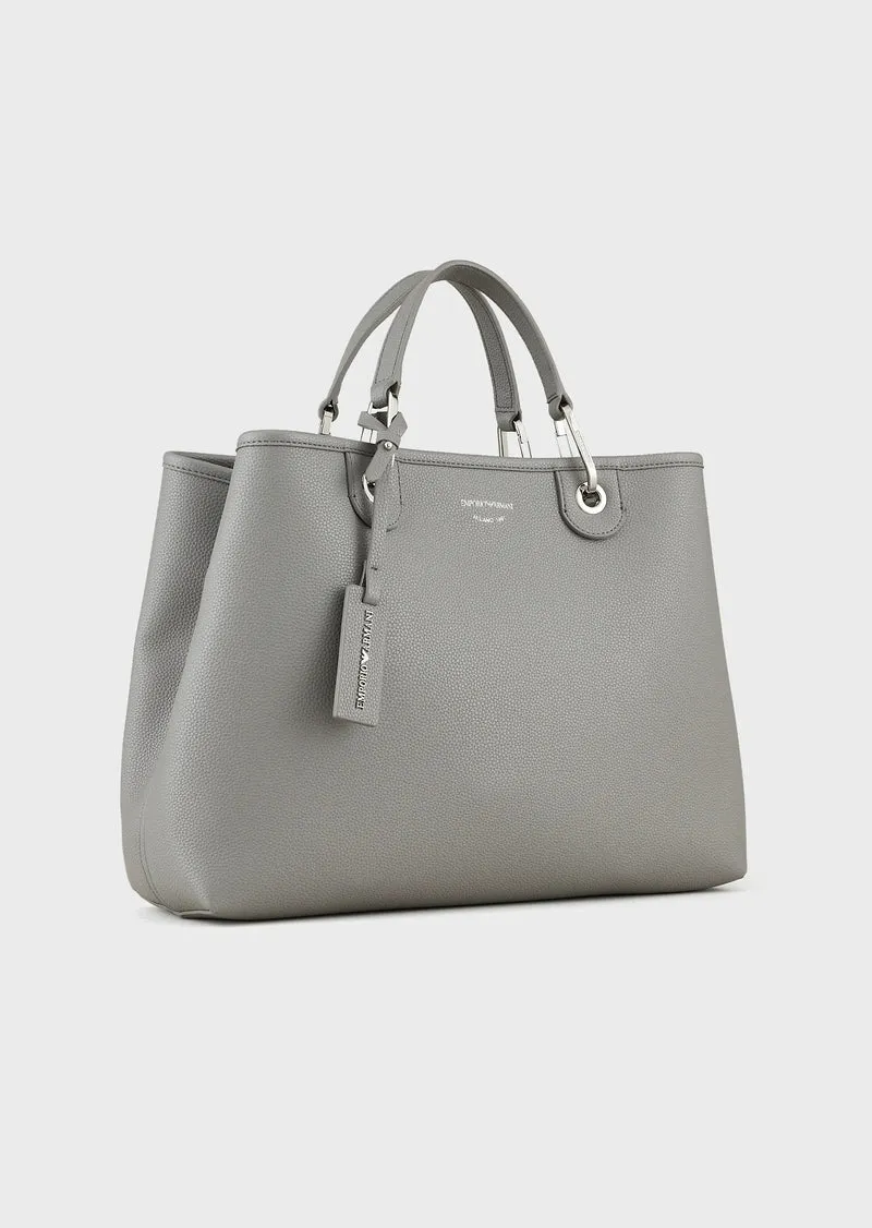 Emporio Armani Sac cabas MyEA Bag modèle moyen GREY/CLOUD