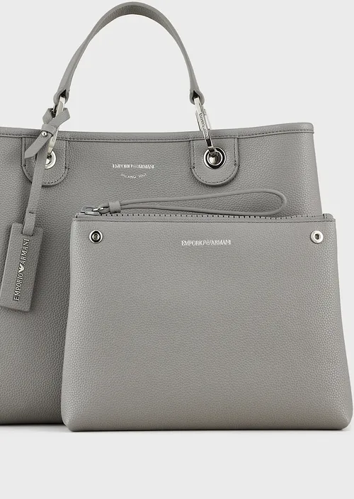Emporio Armani Sac cabas MyEA Bag modèle moyen GREY/CLOUD