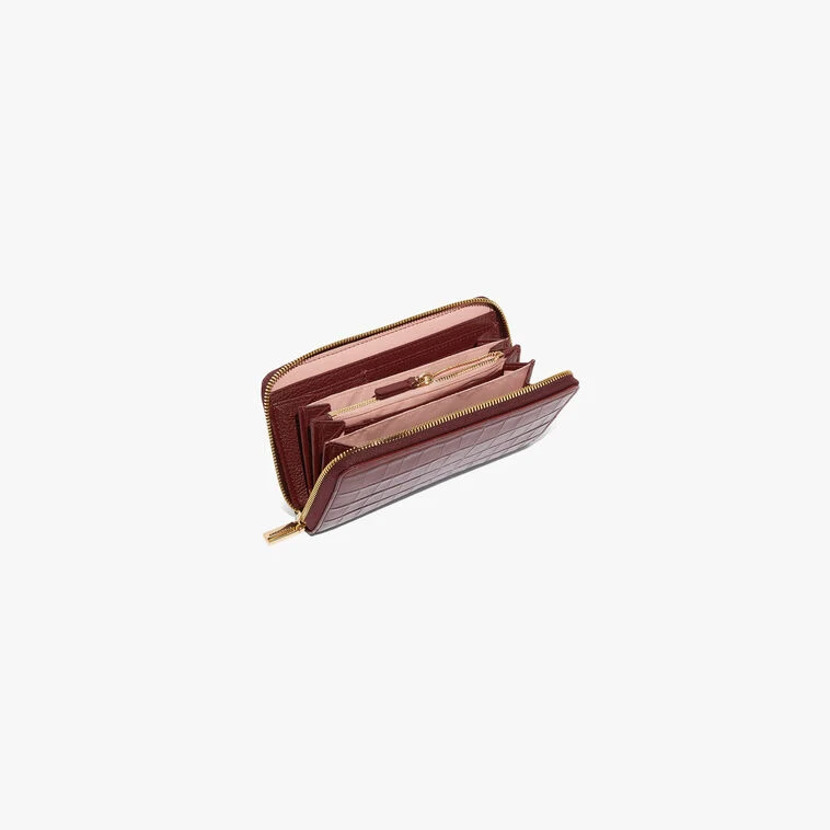 Compagnon Coccinelle Metallic Croco
