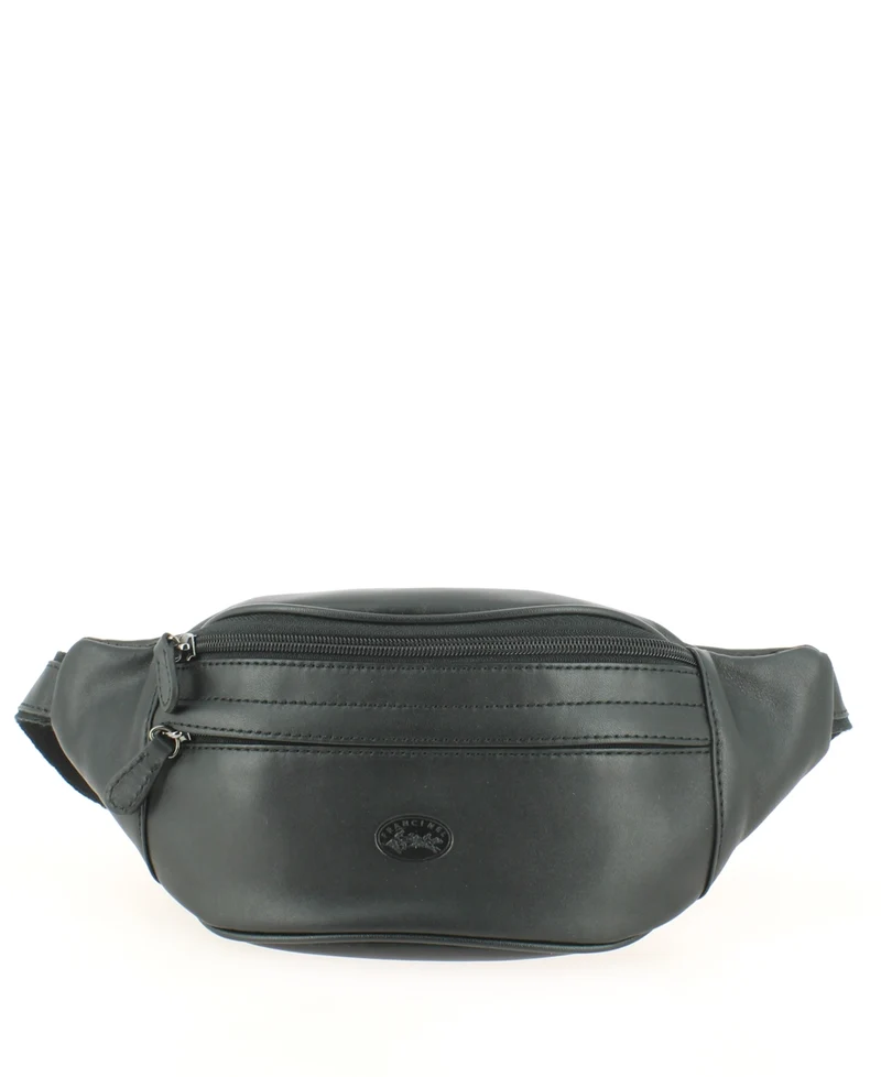 Sac banane homme cuir FRANCINEL Noir