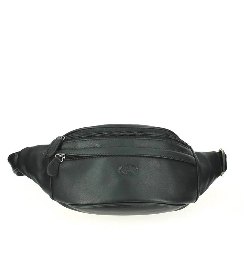 Sac banane homme cuir FRANCINEL Noir