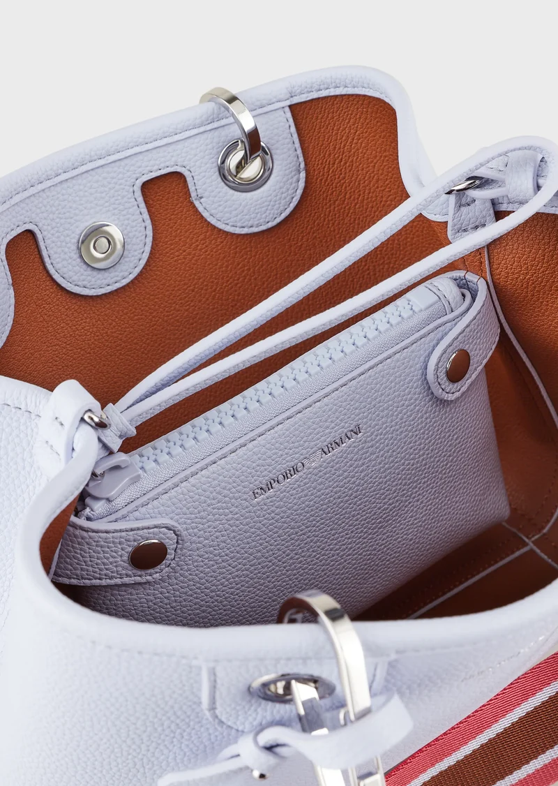 Emporio Armani Petit sac cabas MyEA Bag Heather/Leather