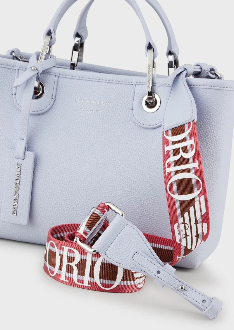 Emporio Armani Petit sac cabas MyEA Bag Heather/Leather