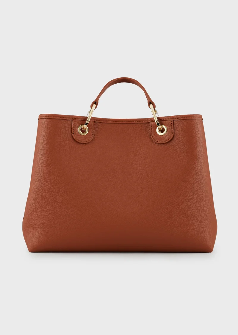 Emporio Armani Sac cabas MyEA Bag modèle grnd MARRON