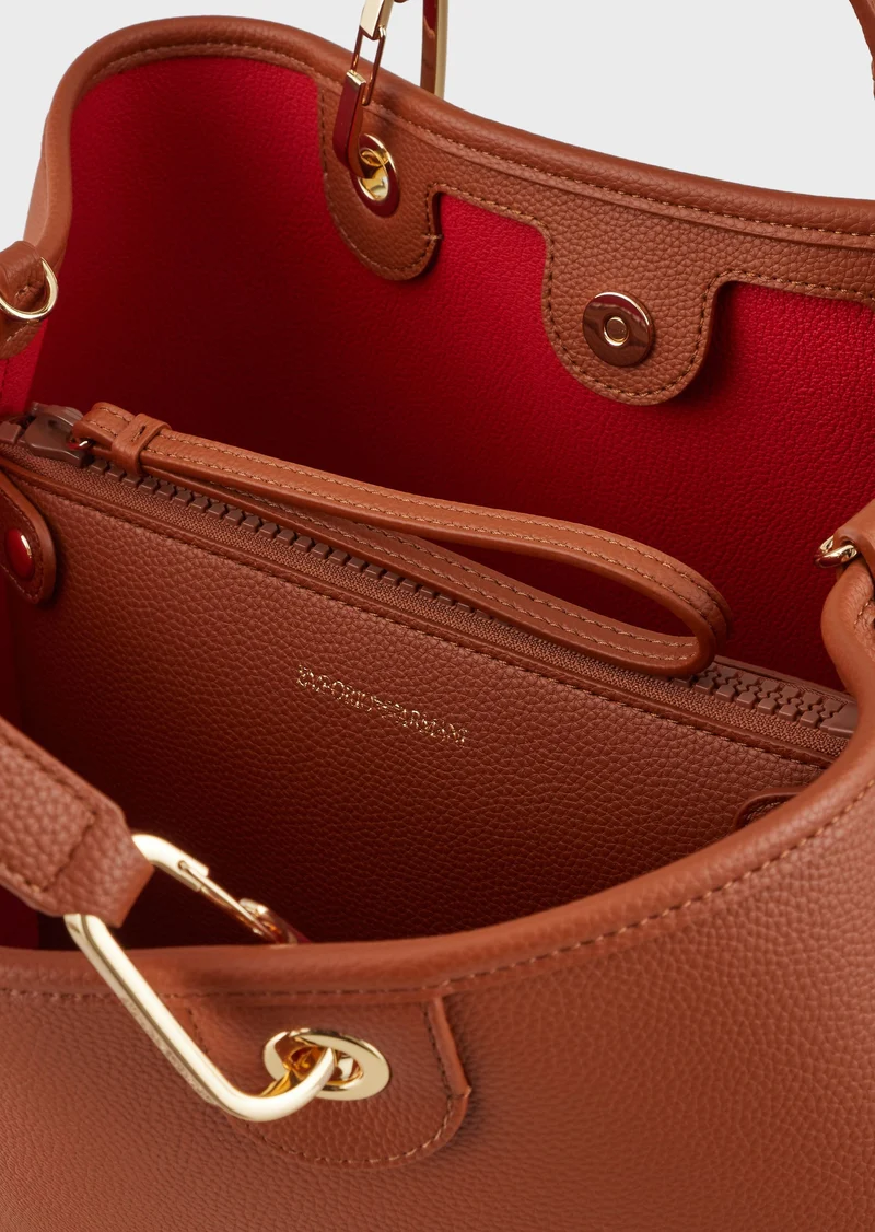 Emporio Armani Sac cabas MyEA Bag modèle grnd MARRON