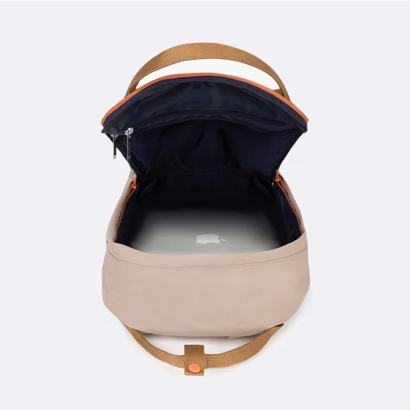 Faguo Sac à dos polyester recyclé beige