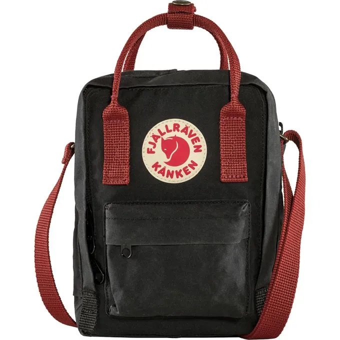 Mini Sac FJALLRAVEN Kanken Sling Black-Ox Red