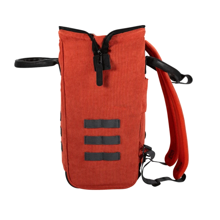 Sac à dos Cabaïa BRUGES-MEDIUM Velours brique