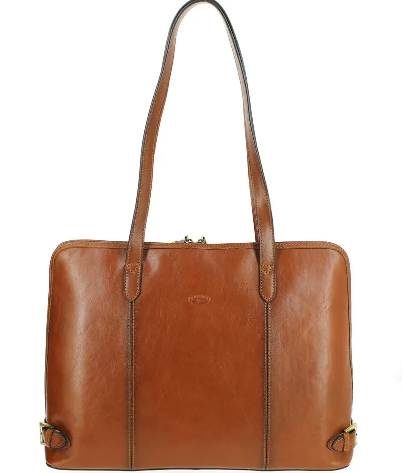 Sac épaule femme cuir KATANA Marron