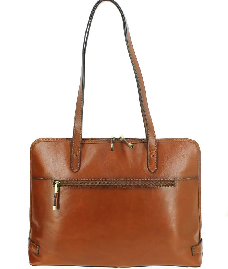 Sac épaule femme cuir KATANA Marron