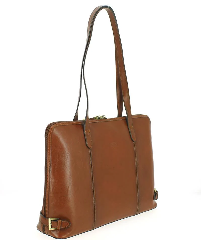 Sac épaule femme cuir KATANA Marron