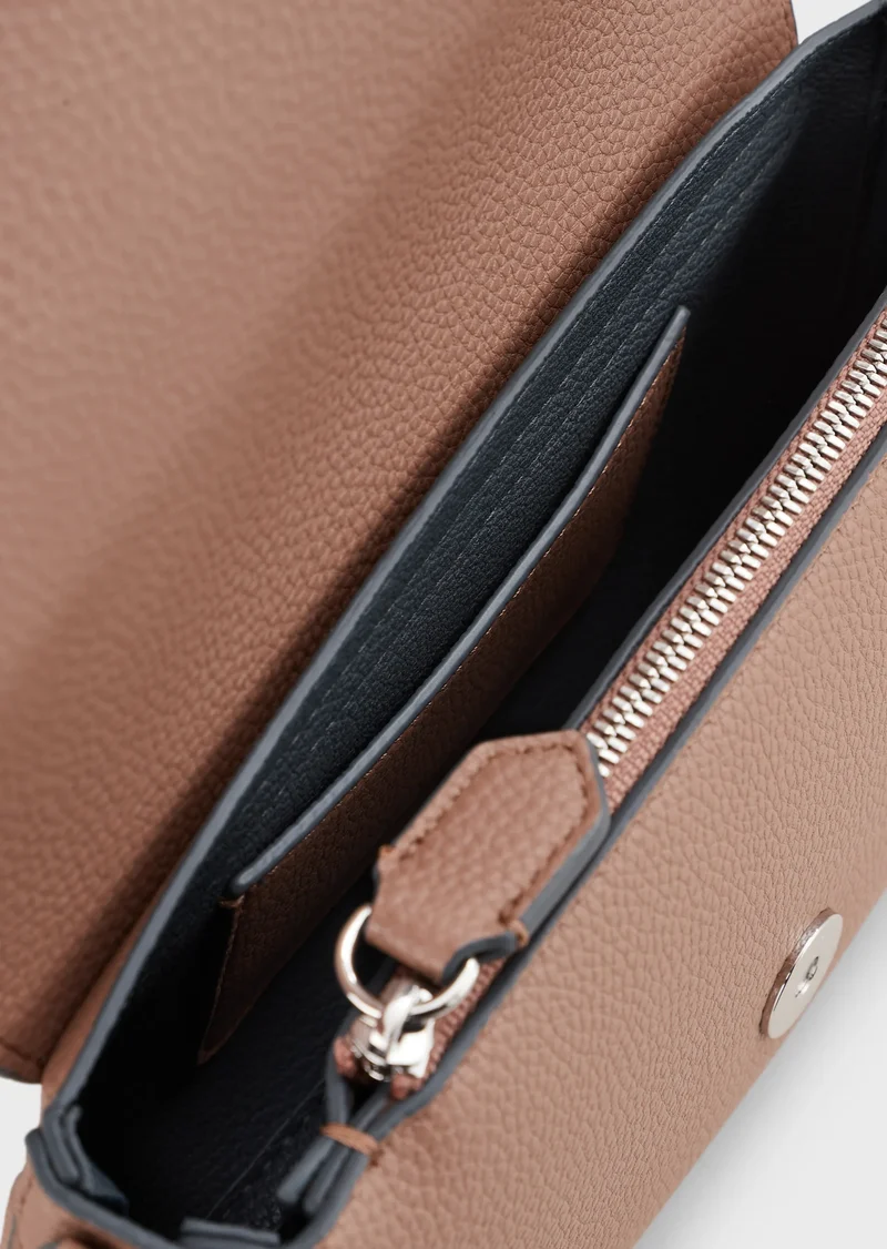 Mini sac à bandoulière imprimé cerf Emporio Armani Milano