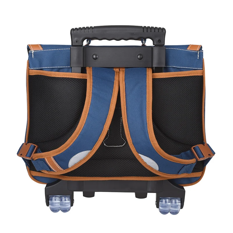Cartable Tann's Trolley 38 cm Les Signatures Bleu
