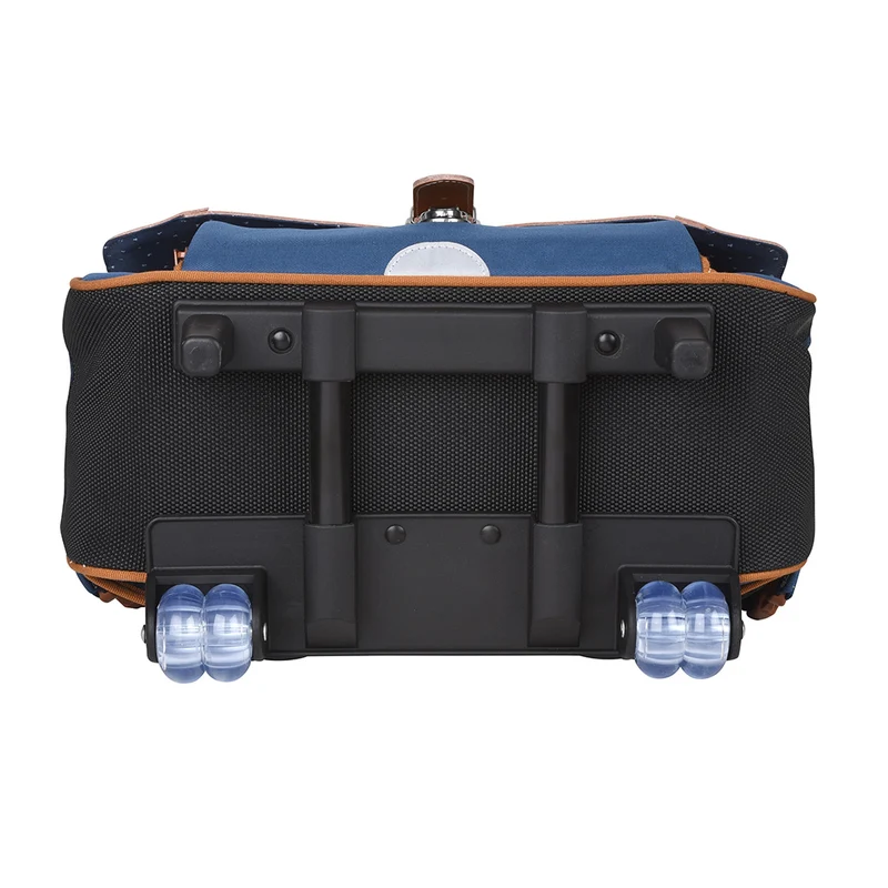 Cartable Tann's Trolley 38 cm Les Signatures Bleu