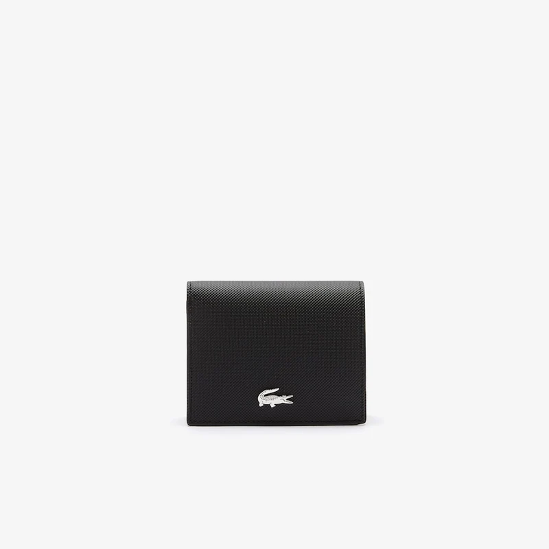 Portefeuille LACOSTE Double purse Noir Krema