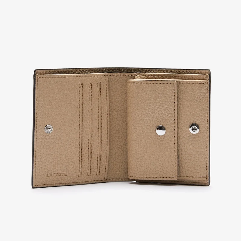 Portefeuille LACOSTE Double purse Noir Krema
