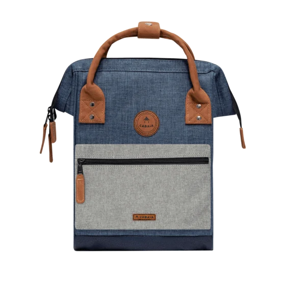 Sac à dos Cabaïa PARIS Bleu MELANGER Medium