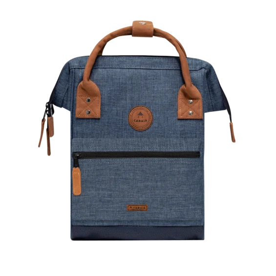 Sac à dos Cabaïa PARIS Bleu MELANGER Medium