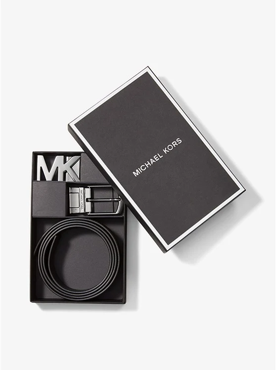 MICHAEL KORS Coffret quatre ceintures en une avec logo