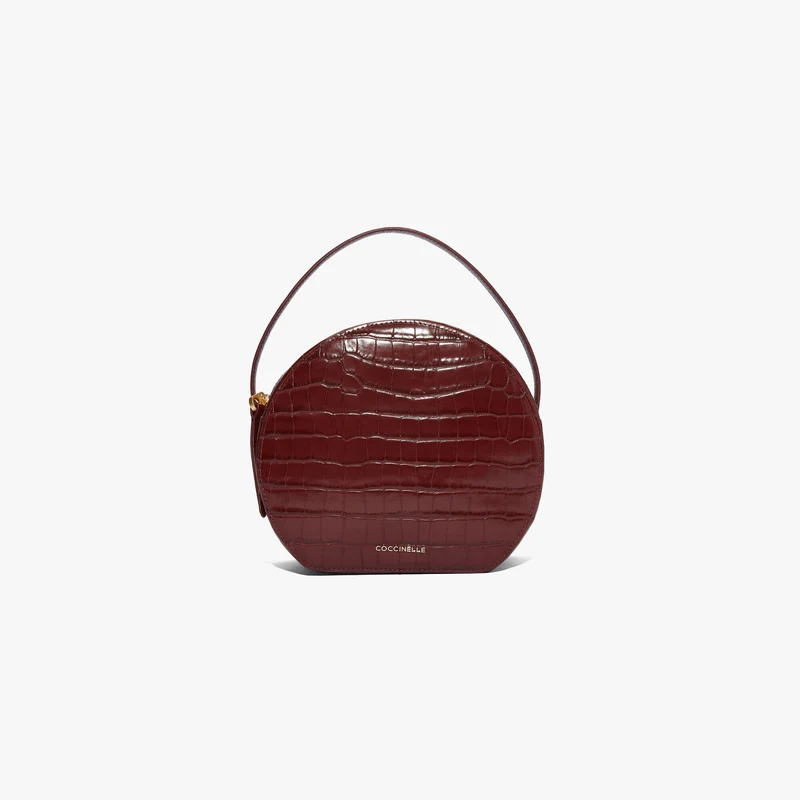 Sac bandoulière Coccinelle Jules Croco