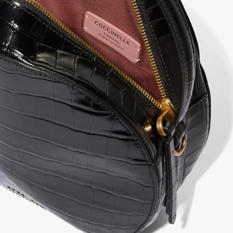 Sac bandoulière Coccinelle Jules Croco