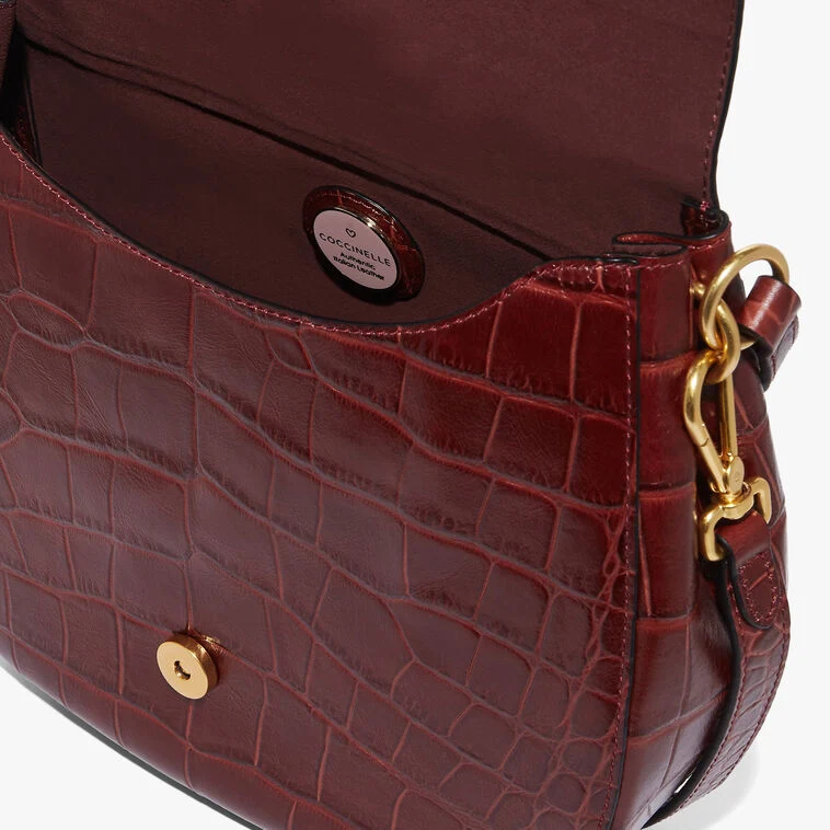 Sac bandoulière Coccinelle Zaniah Croco