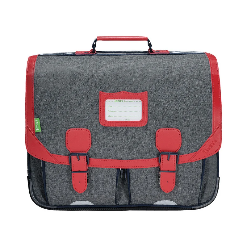 Cartable Tann's 41 cm Les Chinés Max Gris