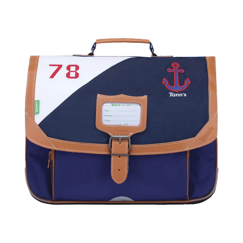 Cartable Tann's 38 cm Les Fantaisies Marin Bleu