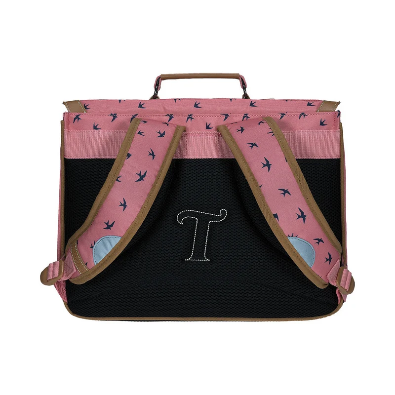 Cartable Tann's 38 cm Les Fantaisies Swann Rose