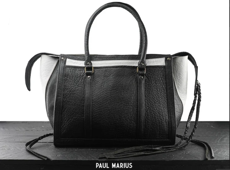 Paul Marius Le Rive Droite M Léopard Noir / Blanc