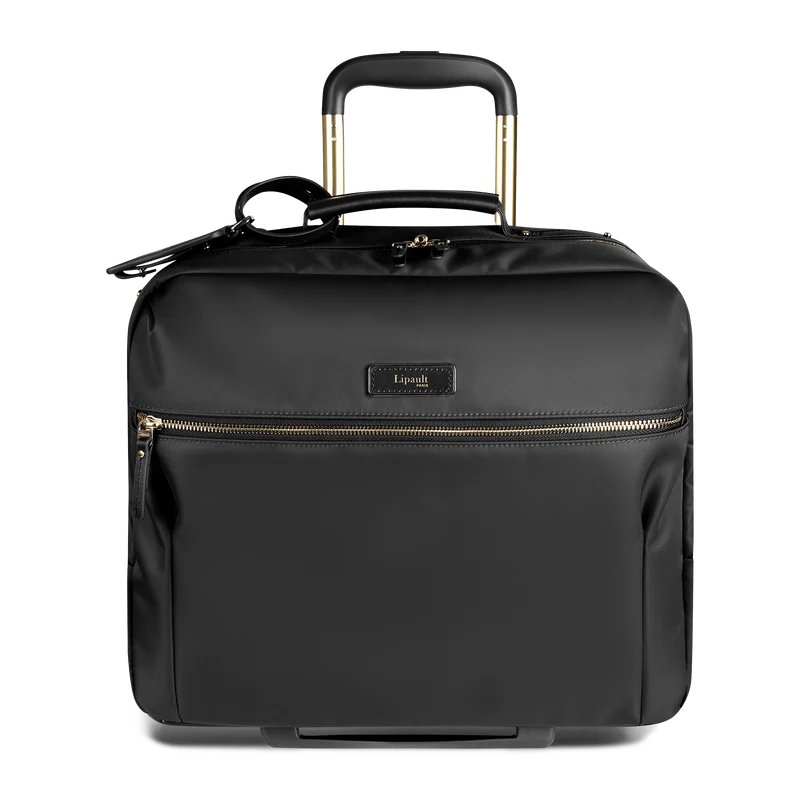 LIPAULT Business AVENUE ROLLING TOTE 15"JET NOIR
