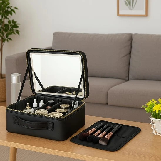 Trousse de maquillage | Miroir LED Zen Voyage