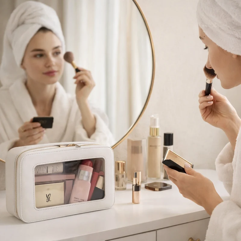 Trousse Maquillage Transparente | Zen ChicView