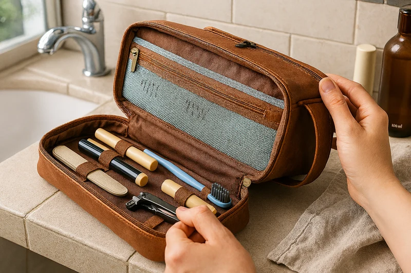 Trousse de toilette homme | Zen Lorenzo Élégance et organisation en voyage