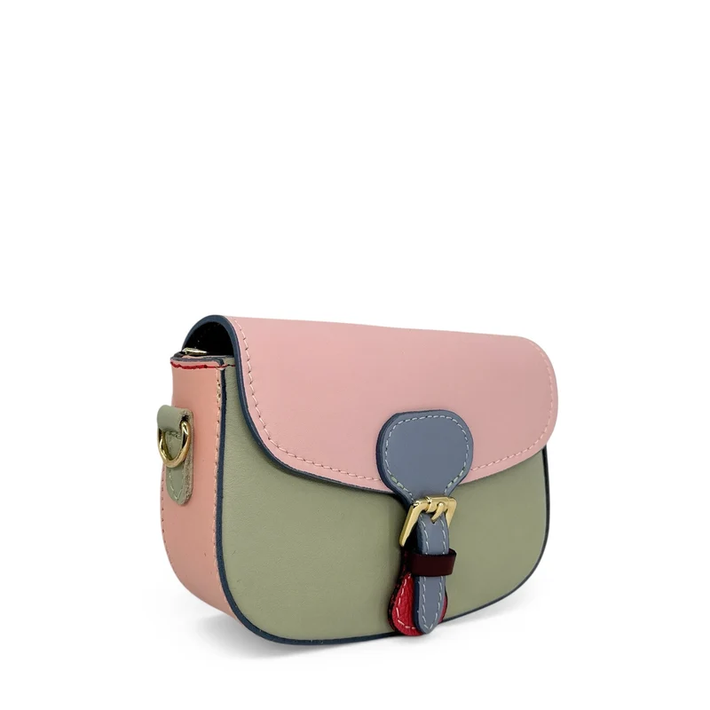 Mini-sac en cuir lisse MINI MADDY Multicolore 6