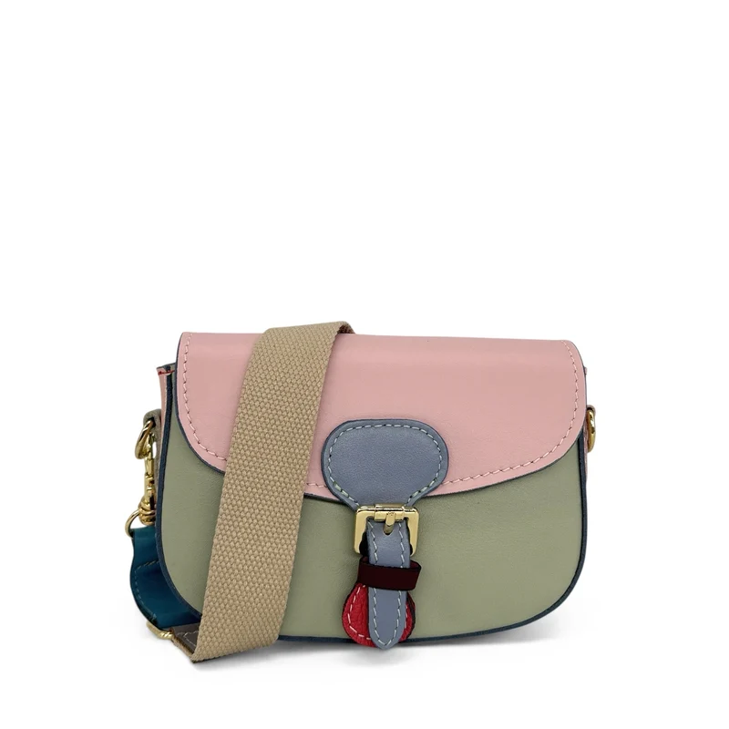 Mini-sac en cuir lisse MINI MADDY Multicolore 6