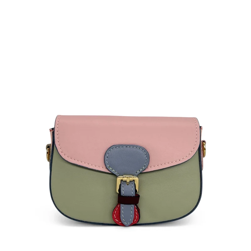 Mini-sac en cuir lisse MINI MADDY Multicolore 6