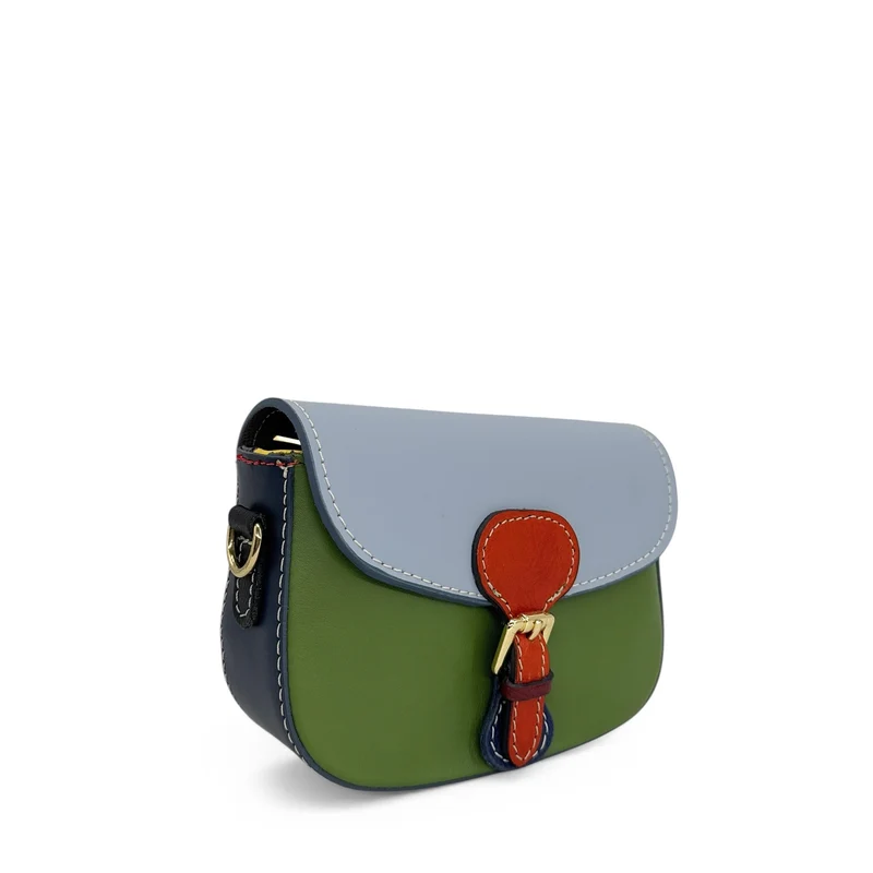 Mini-sac en cuir lisse MINI MADDY Multicolore 12