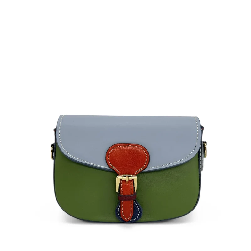 Mini-sac en cuir lisse MINI MADDY Multicolore 12