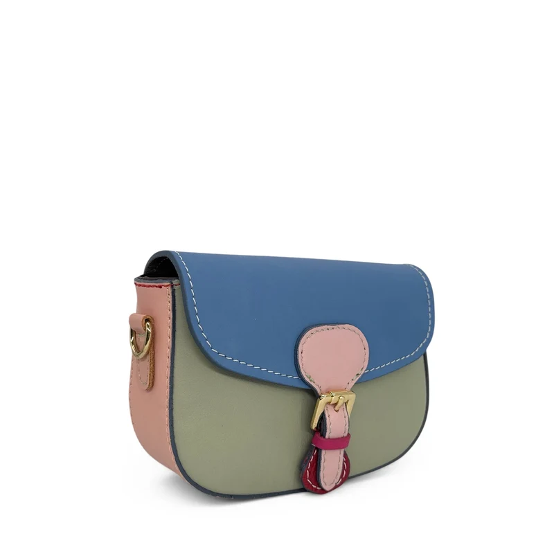 Mini-sac en cuir lisse MINI MADDY Multicolore 11