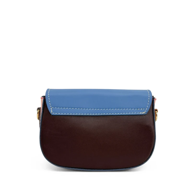 Mini-sac en cuir lisse MINI MADDY Multicolore 11